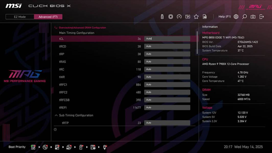 MSI MPG B850 EDGE TI WIFI-4
